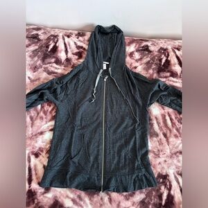 Victoria’s Secret Women's Gray Zip-Up Hoodie